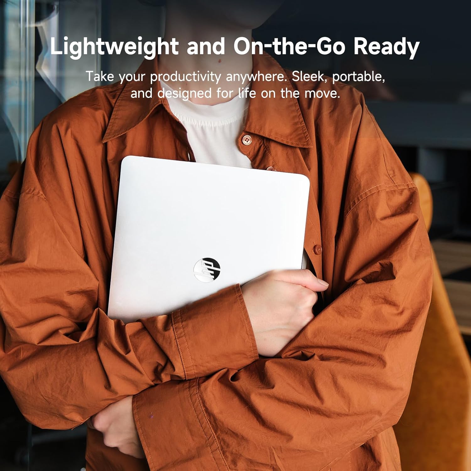HP 14" Ultral Light Laptop for Students and Business, Intel Quad-Core, 8GB RAM, 192GB Storage(64GB eMMC+128GB Ghost Manta SD Card), 1 Year Office 365, USB C, Win 11 S - Nimo