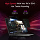 15.6'' R7 6800H FHD Business Gaming Laptop Computer-Black-32GB-1TB