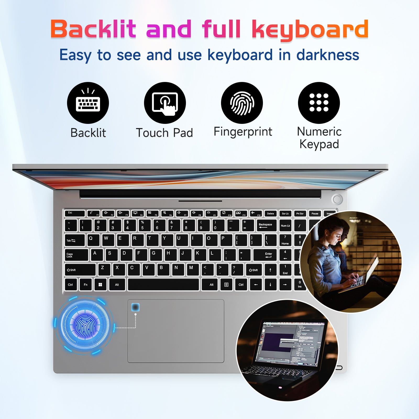 Nimo 17.3 FHD N171 I3-1215U Laptop for Student and Business-AMZ - Nimo