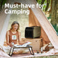 5100 BTU Portable AC Unit, 110V Quiet 4-in-1 Air Conditioner for Camping Tent, Truck & Indoor Use, Cooling Rooms up to 200 Sq Ft with Timer - Nimo