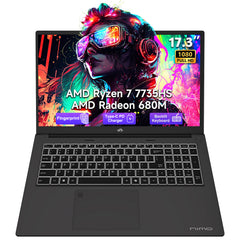 Nimo 17.3" N179 Ryzen 7 7735HS FHD Laptop Nimo