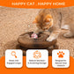 TG-Kyywee Foldable Accordion Cat Scratcher Board with Ball, Magic Organ Cat Scratching Pad for Interactive Play, Calming Cat Toy for Indoor Cats