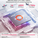 Nimo 15.6" N15A Ryzen 7 6850U FHD Laptop Nimo