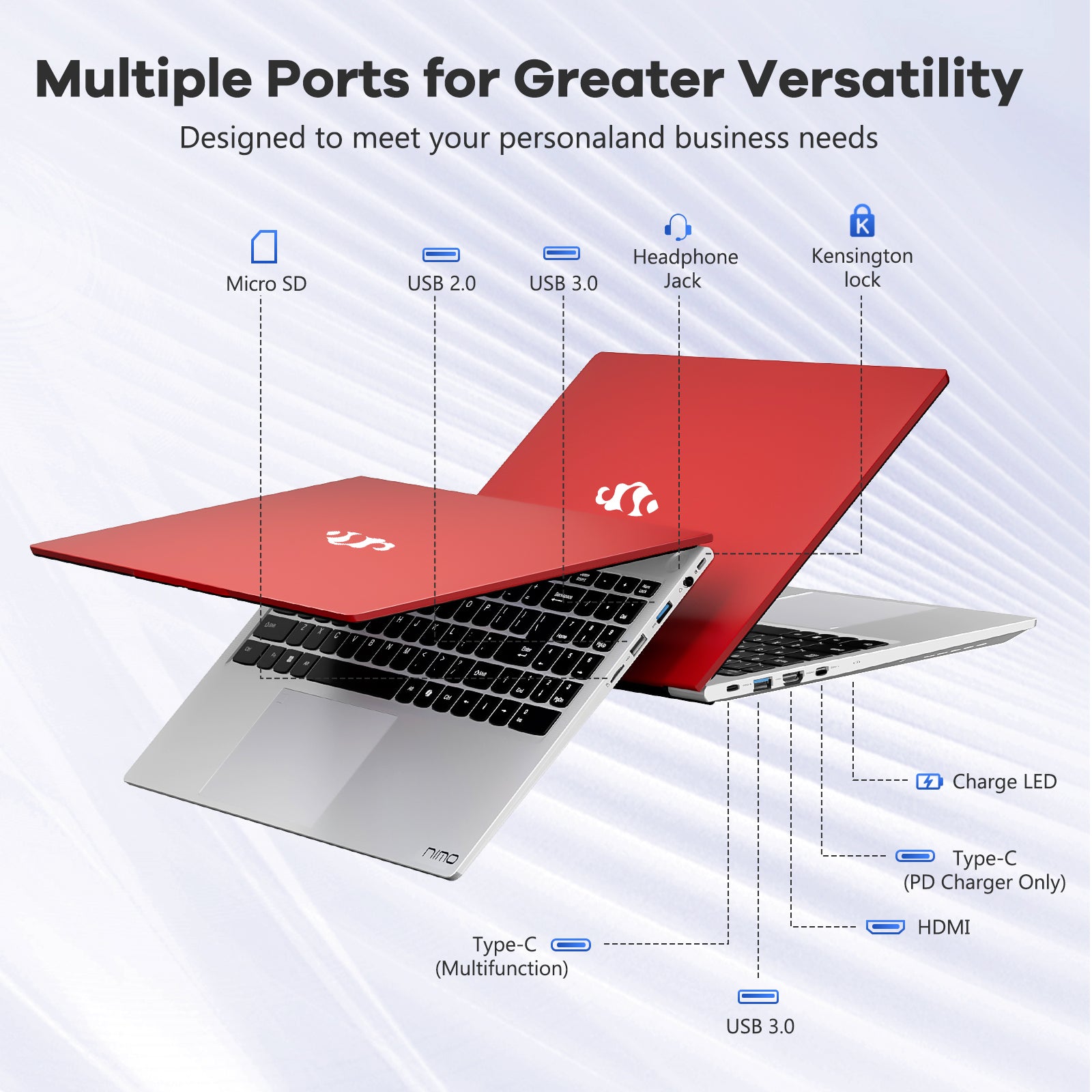 Nimo 15.6 FHD 1235U Laptop for Entertainment-AMZ - Nimo