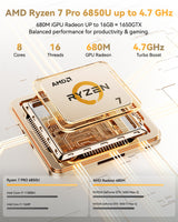 Nimo 15.6" N15A Ryzen 7 6850U FHD Laptop Nimo