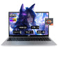 NIMO N153 15.6” silver laptop with FHD display, AMD R5-6600H, and customizable RAM & SSD – perfect for gaming, streaming, and content creation.