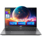 NIMO N154 15.6” gray laptop with FHD display, Intel i3-1215U, and upgradeable RAM & SSD – ideal for gaming, streaming, and content creation.