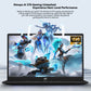 Pre-Sale: 17.3" AMD Ryzen AI 9 HX 370 Laptop- Up to 64GB RAM & 4TB SSD with PD 100W Type-C Charger, Backlit Keyboard, Fingerprint