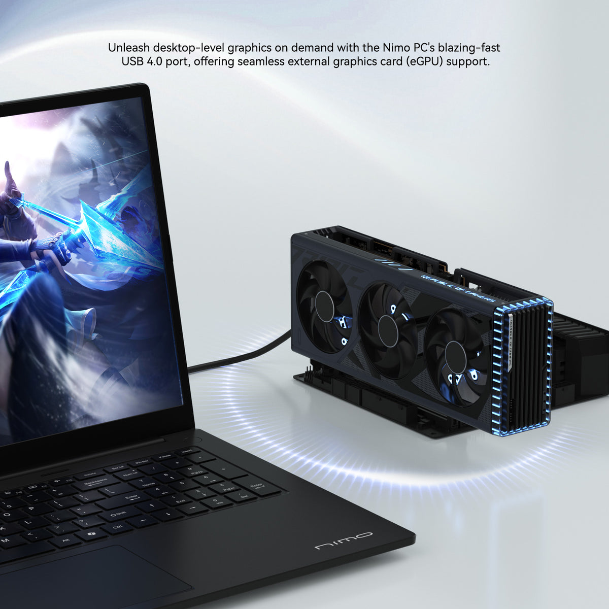 Nimo 17.3" AMD Ryzen AI 9 HX 370 Laptop with 144HZ Refresh Rate Nimo