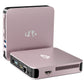Compact and powerful NIMO rose gold MiniPC DNB1 in metal, featuring an Intel N100 processor, perfect for home offices and small businesses.