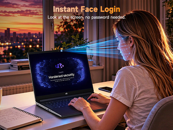 Windows Hello facial recognition login