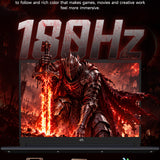 16-inch QHD+ 2560 x 1600 180Hz display with 100% sRGB