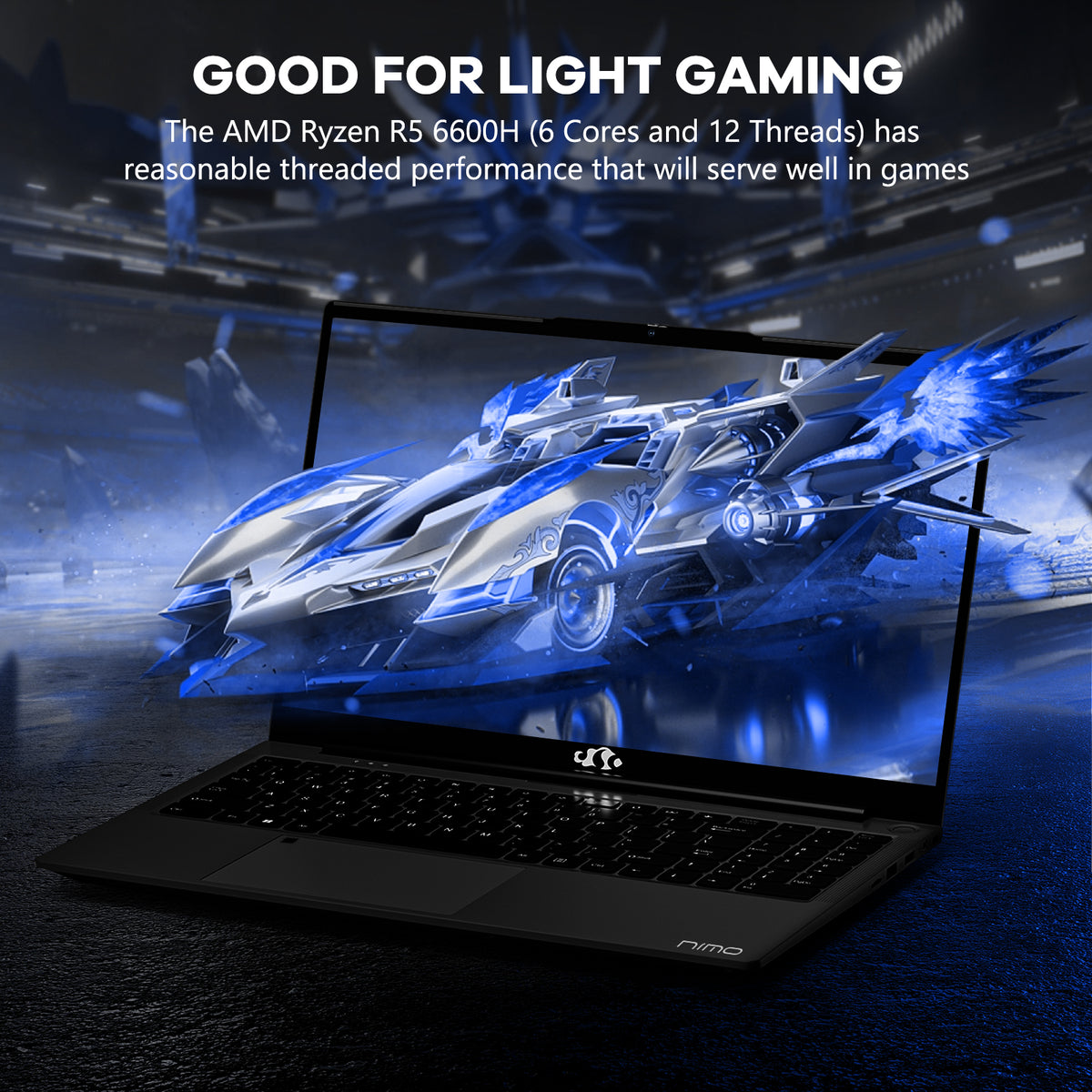 Nimo 15.6 N153 FHD R5 6600H Laptop Nimo