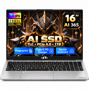 NIMO H16 AI 365 silver laptop — 1920 × 1200, TLC AI SSD