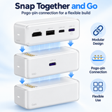 Pogo-pin modular connection