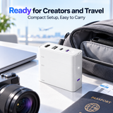 Compact setup for work and travel