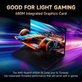 Refurbished Nimo 17.3 FHD N172 AMD R9-6950H Laptop - Grade A - Nimo