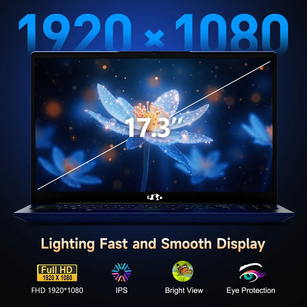 Refurbished Nimo 17.3 FHD N172 AMD R9-6950H Laptop - Grade A - Nimo
