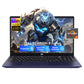 Blue NIMO 15.6” FHD laptop featuring AMD R7-6800H processor, slim design, and upgradeable RAM & SSD — ideal for gaming and business use.