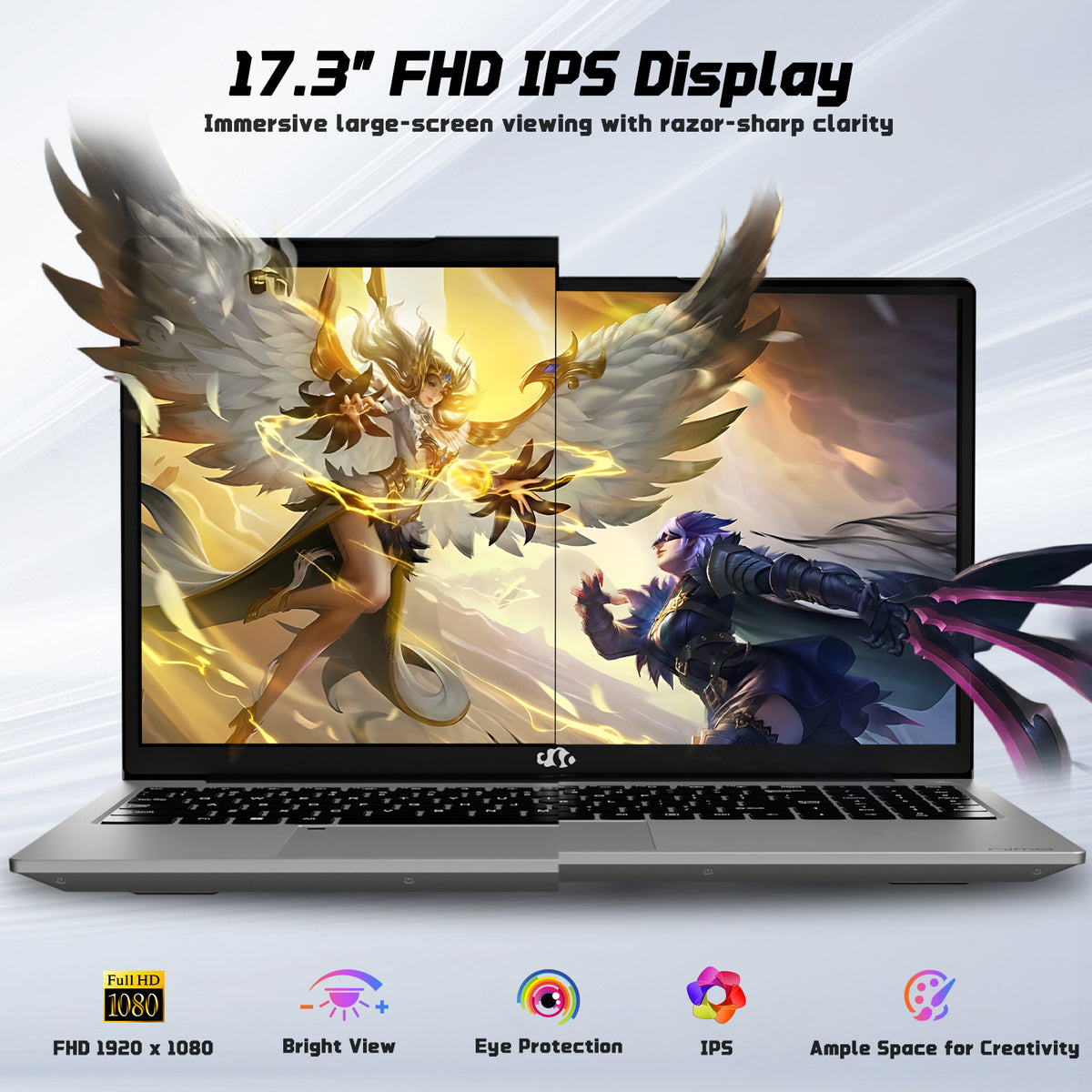 Nimo 17.3" N176 FHD Intel-N100 Student Laptop - Nimo
