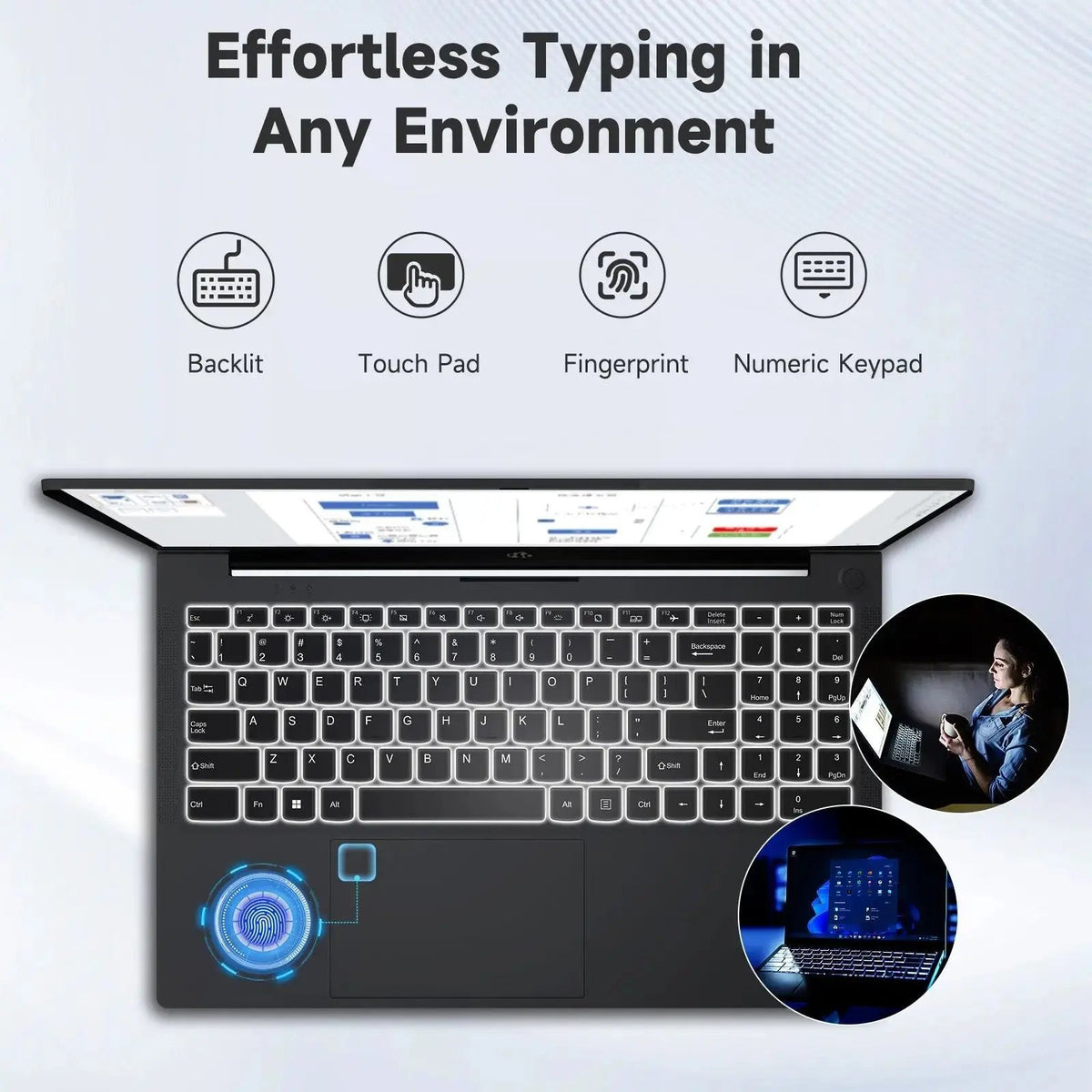 Nimo 15.6 FHD N154 I3-1215U Laptop For Business-AMZ - Nimo