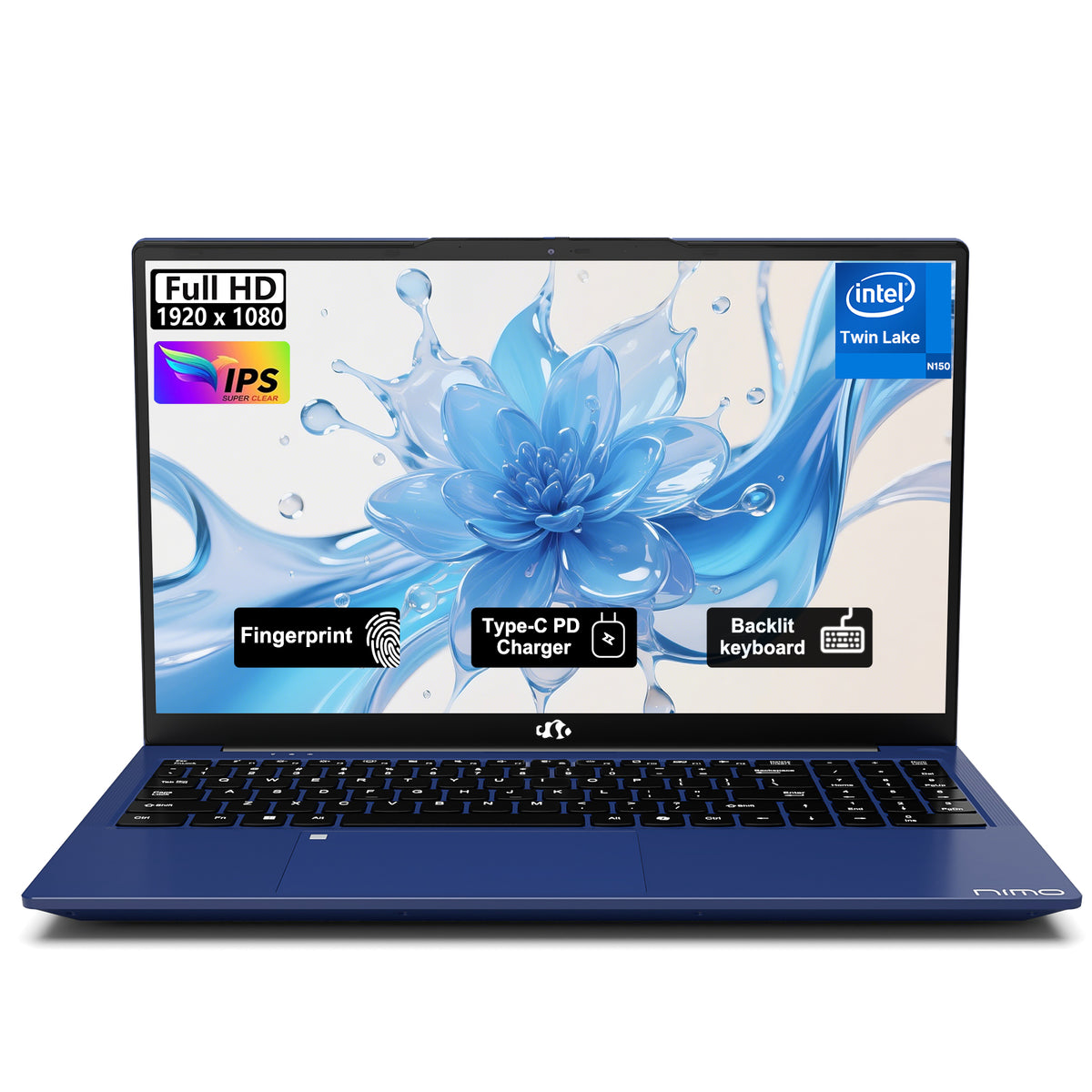 Nimo 15.6" N157 FHD Intel-N150 Student Laptop - Nimo