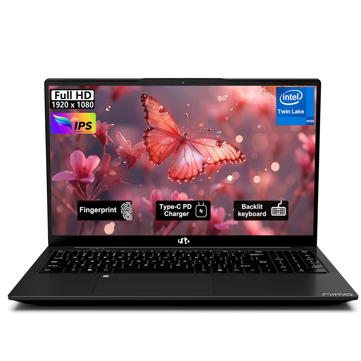 Nimo 15.6" N157 FHD Intel-N150 Student Laptop - Nimo
