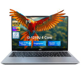 NIMO N154 15.6” silver refurbished laptop with FHD display, Intel i3-1215U, and upgradeable RAM & SSD – ideal for gaming, streaming, and content creation.