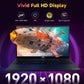 FHD Business Laptop, AMD Ryzen 5(Beat i3-1215U, 4 Cores Up to 3.7GHz), Backlit Keyboard, Fingerprint Login, Wi-Fi 5, Windows 11, Webcam, 65W Type-C-AMZ - Nimo