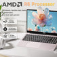 FHD Business Laptop, AMD Ryzen 5(Beat i3-1215U, 4 Cores Up to 3.7GHz), Backlit Keyboard, Fingerprint Login, Wi-Fi 5, Windows 11, Webcam, 65W Type-C-AMZ - Nimo
