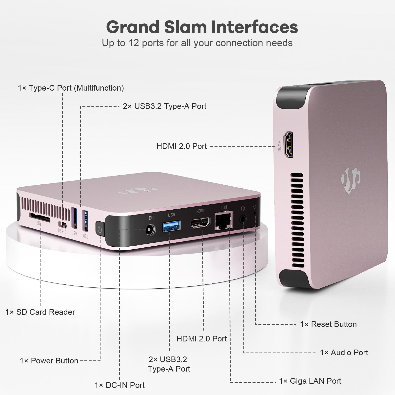 Nimo Minipc DNB1 (In Metal) Intel N100 Processor for Home and School-AMZ - Nimo