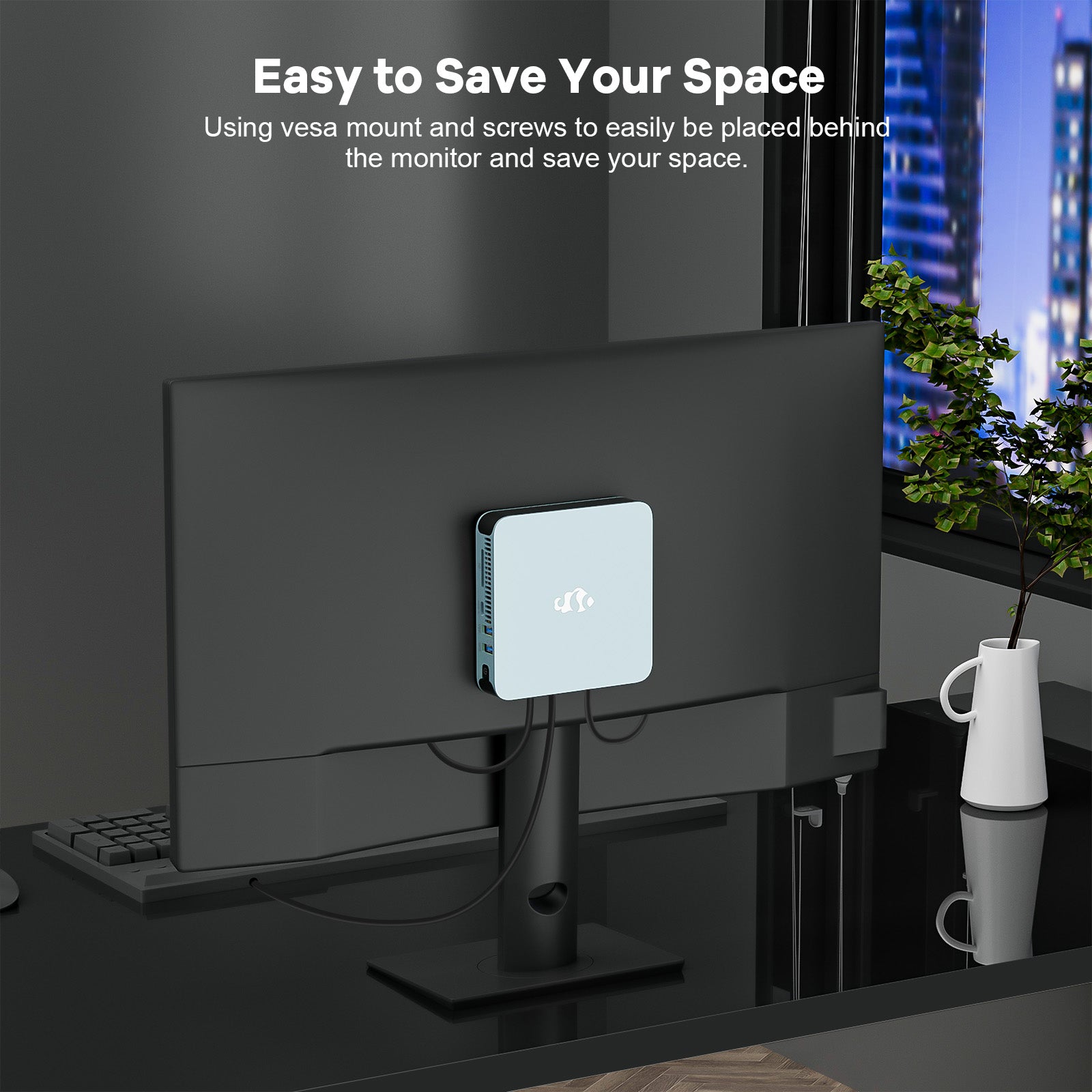 Nimo Minipc DNB1 (In Metal) Intel N100 Processor for Home and School-AMZ - Nimo