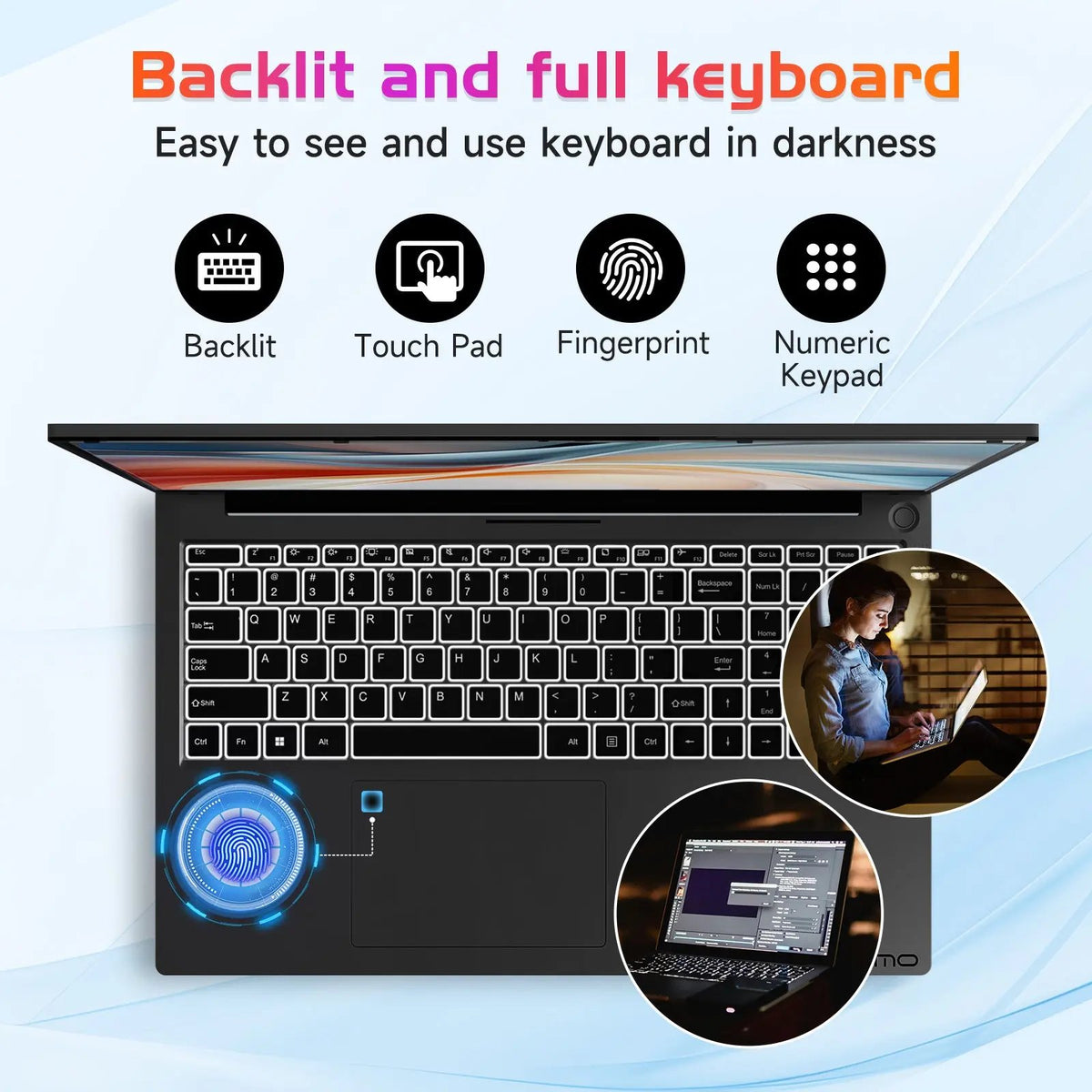 Nimo 17.3 FHD N171 I3-1215U Laptop for Student and Business-64GB-Willow Green-2TB - Nimo