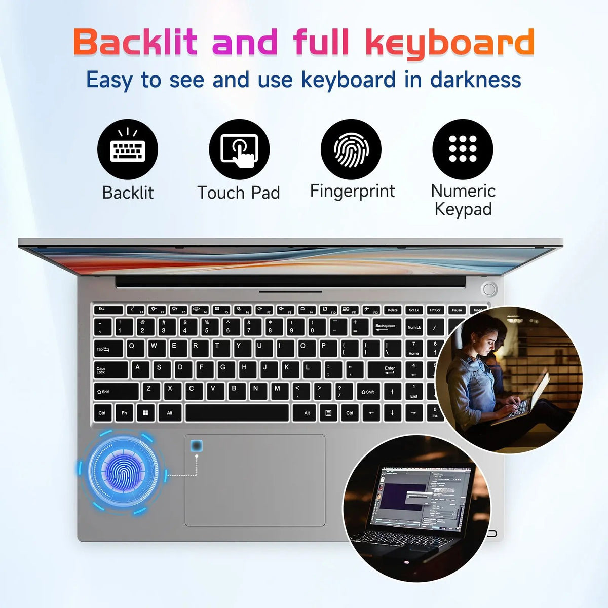 Nimo 17.3 FHD N171 I3-1215U Laptop for Student and Business-AMZ - Nimo