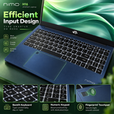 NIMO H16 AI 365 laptop — Blue