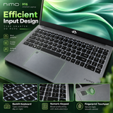 NIMO H16 AI 365 laptop — Gray