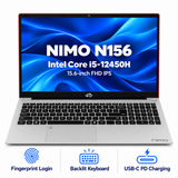 15.6 N156 i5-12450H Laptop — front view, processor and key features