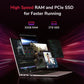 15.6'' R7 6800H FHD Business Gaming Laptop Computer-Rose Gold-64GB- 2TB - Nimo