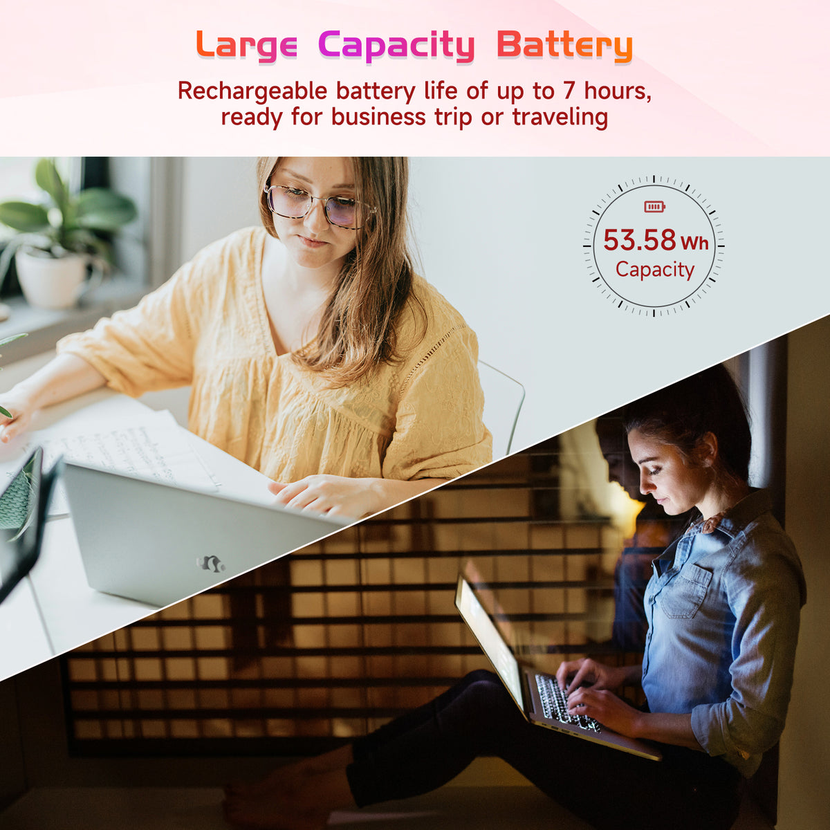 Nimo 17.3 FHD N171 I3-1215U Laptop for Student and Business-64GB-Rose Gold-2TB - Nimo