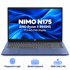17.3 N175 Ryzen 9 8945HS Laptop — Blue