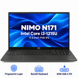 17.3 N171 i3-1215U Laptop — product front view and key specifications