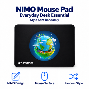 Nimo Mouse Pad - Style Sent Randomly — product front view and key specifications