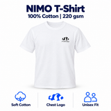 Nimo T-Shirt — product front view and key specifications